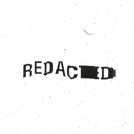 Animation of Redacted News logo