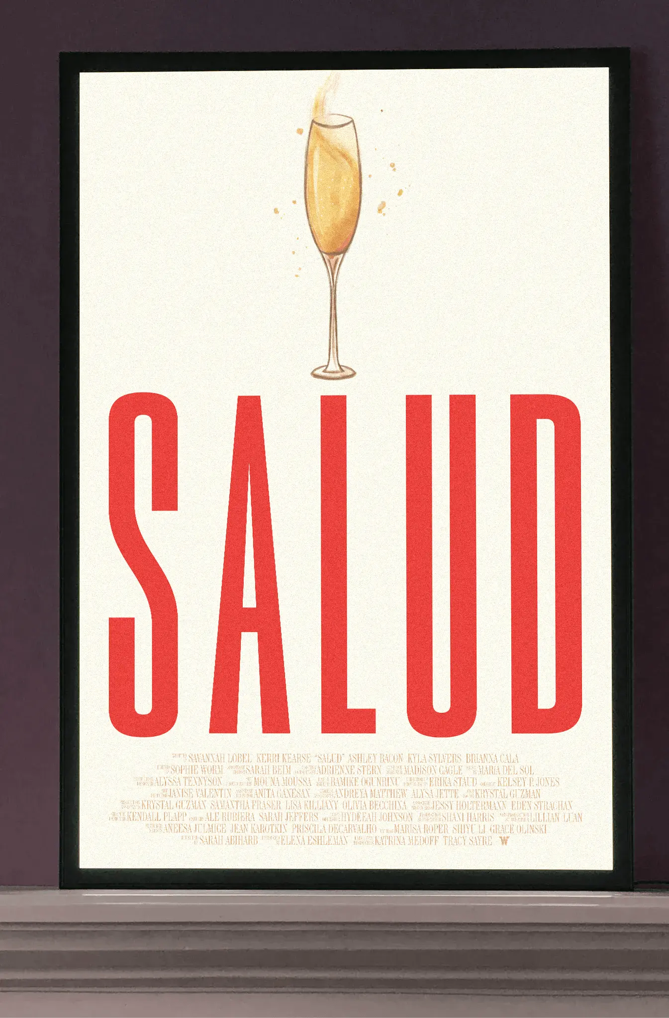 Movie poster for SALUD