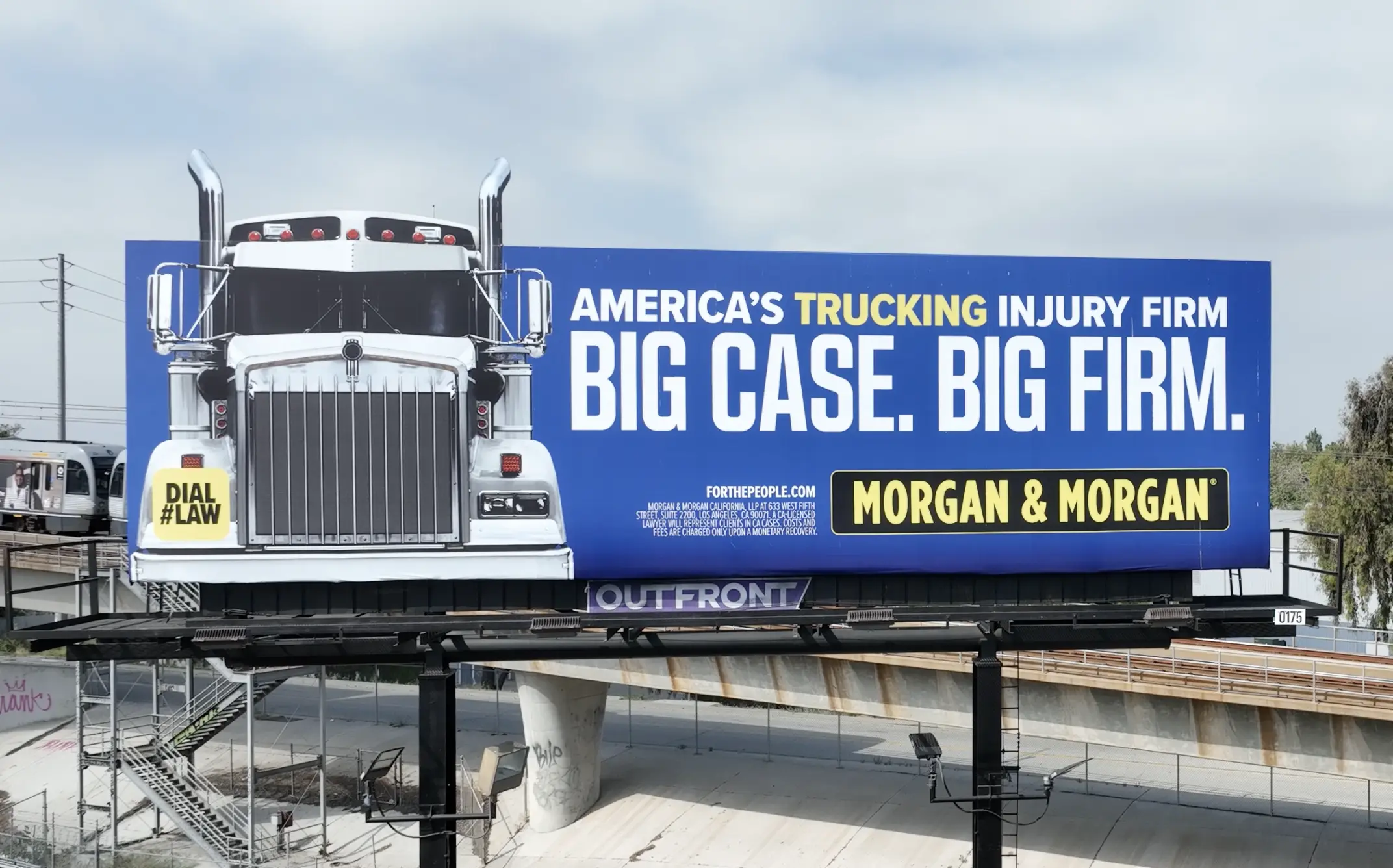 Trucking billboard in LA