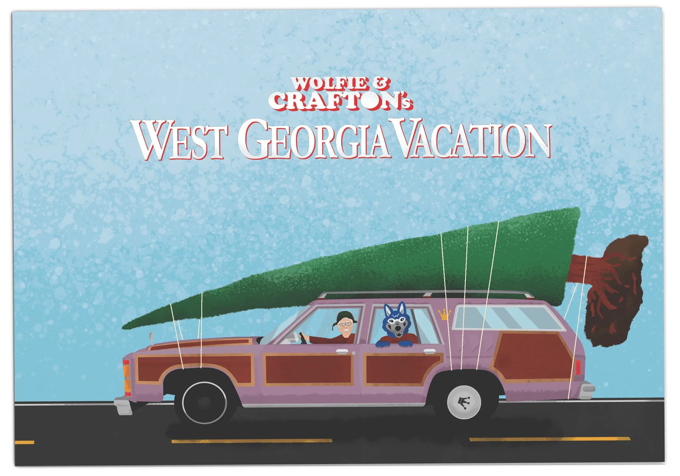 Cover of UWG holiday card